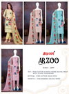 Aarzoo 2499 By Bipson Pure Cotton Schiffli Printed Dress Material Wholesale Shop In Surat
